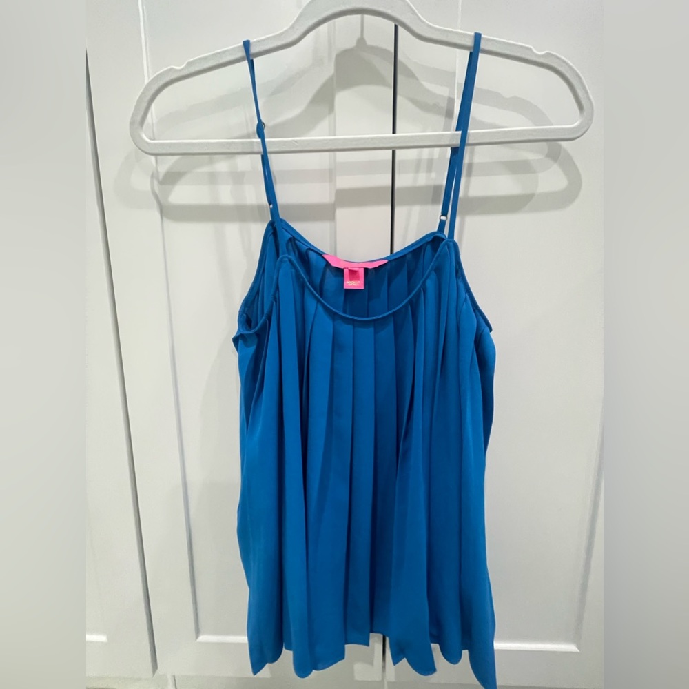 Lilly Pulitzer Blue Top Size XS
